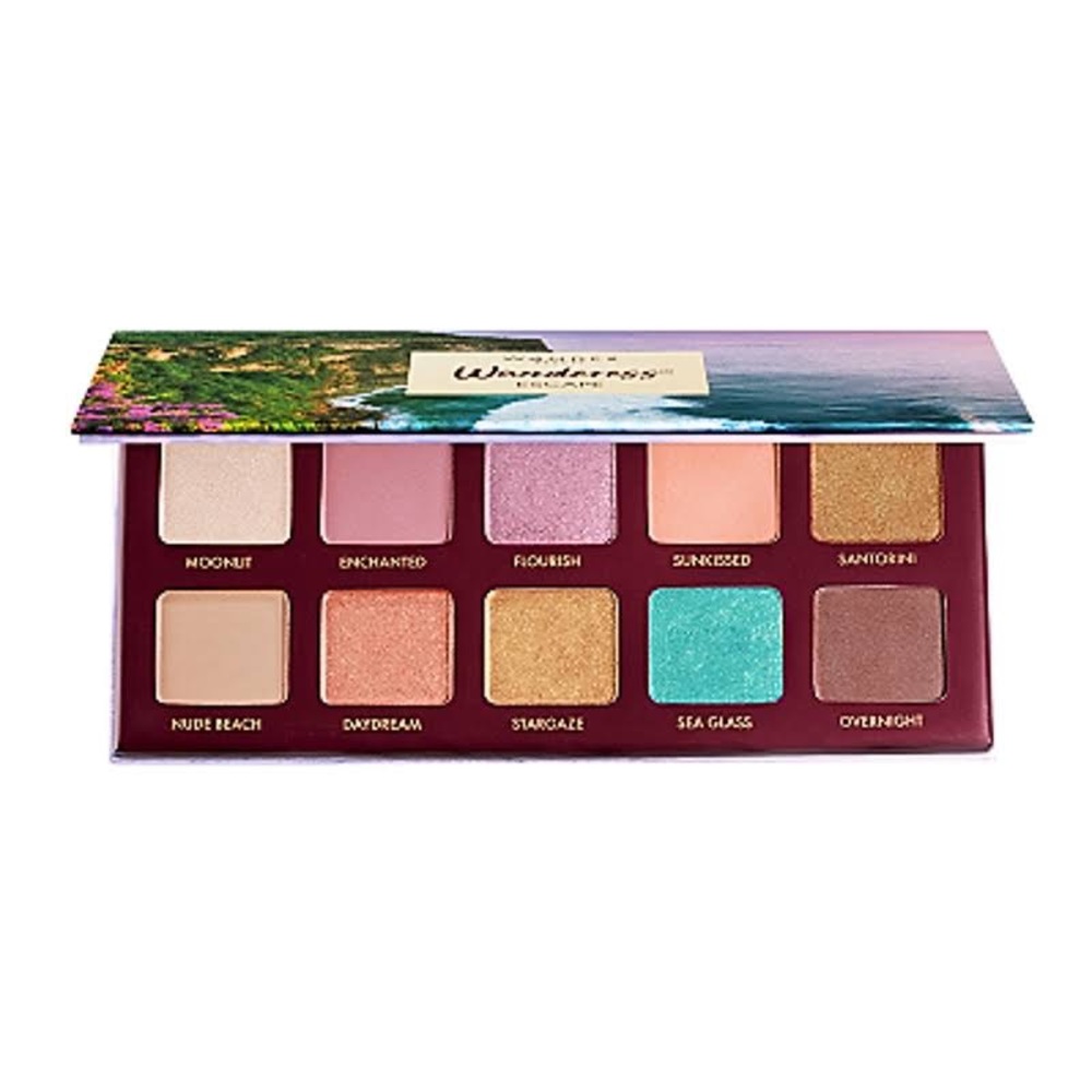 Wander Beauty Wanderess Escape Eyeshadow Palette, 10 color, Shimmers, mattes,